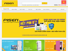 Tablet Screenshot of pisen.asia